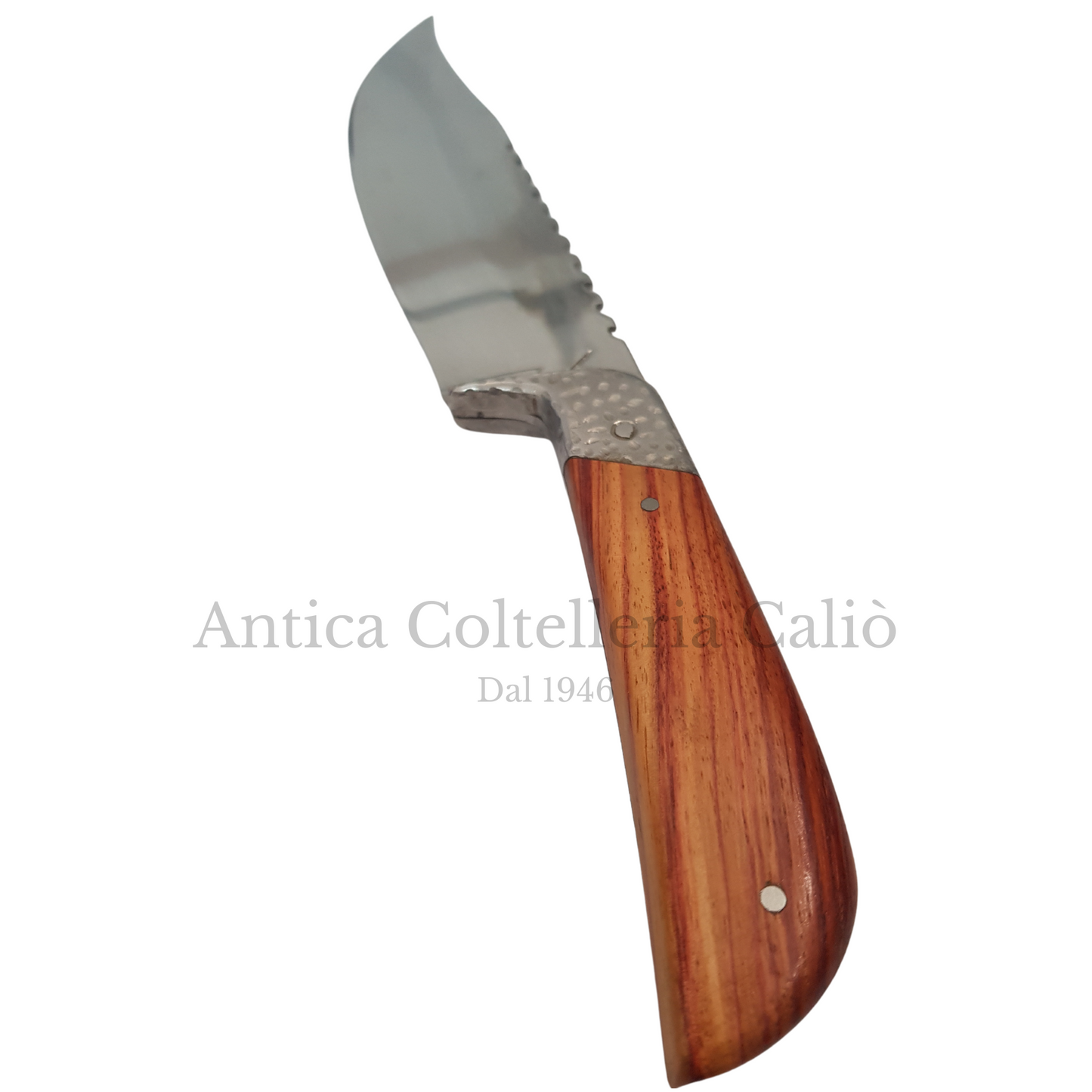 Coltello a lama fissa in legno di Rosa